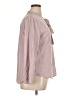 Moyabo Solid Pink Long Sleeve Blouse Size XL - photo 4