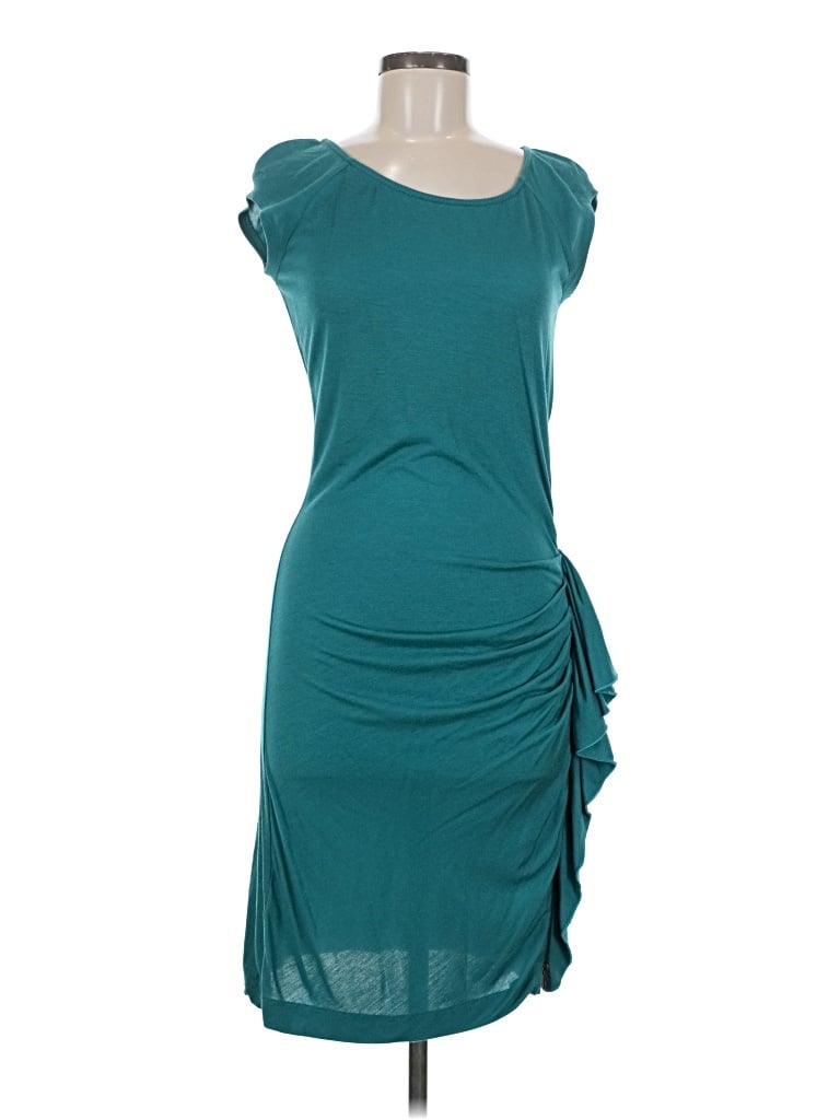 Pre-owned Mango Cocktail Dress In Blue