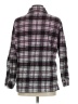 Angie 100% Cotton Plaid Black Long Sleeve Button-Down Shirt Size M - photo 2