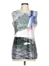 Cover Silver Sleeveless T-Shirt Size L - photo 1