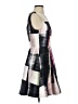 Ali Ro 100% Polyester Graphic Black Cocktail Dress Size 2 - photo 4