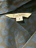 Tucker 100% Silk Black Long Sleeve Silk Top Size 4 - photo 7