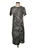 Peyton Jensen Graphic Silver Casual Dress Size XS - photo 1