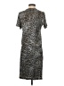 Peyton Jensen Graphic Silver Casual Dress Size XS - photo 2