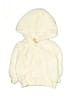 Carter's Ivory Zip Up Hoodie Size Newborn - photo 1