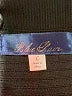 Blue Rain Solid Black Formal Skirt Size L - photo 4
