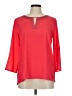 Preston & York 100% Polyester Red 3/4 Sleeve Top Size M - photo 1