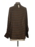 Zara Basic Brown Black Long Sleeve Blouse Size XS - photo 2