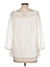 AB Studio 100% Polyester Ivory 3/4 Sleeve Blouse Size L - photo 2