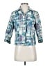 Christopher & Banks Print Blue Jacket Size S - photo 1
