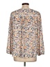 Collective Concepts 100% Polyester Ivory Long Sleeve Blouse Size L (estimated) - photo 2