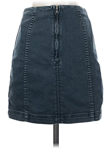 Free People Denim Skirt (view 2)