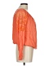 Double Zero Orange Long Sleeve Blouse Size L - photo 4
