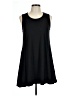 Justify Solid Black Casual Dress Size L - photo 1
