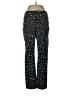 Charter Club Polka Dots Black Casual Pants Size 10 - photo 1