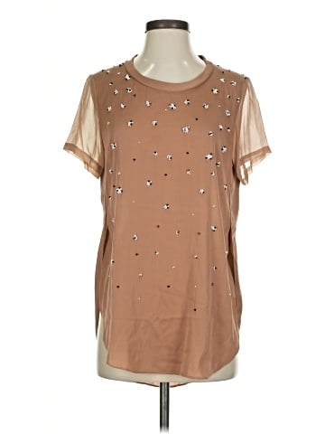 3.1 Phillip Lim Short Sleeve Silk Top (view 1)