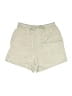 Splendid 100% Viscose Solid Ivory Khaki Shorts Size XS - photo 1