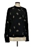 Vince. 100% Polyester Black Long Sleeve Blouse Size M - photo 1