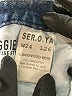 Ser.O.Ya 100% Cotton Stars Blue Jeans Size 24 waist - photo 3