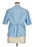 Blast Blue Short Sleeve Blouse Size 1X - photo 2