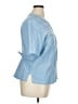 Blast Blue Short Sleeve Blouse Size 1X - photo 4