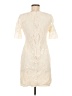 Chequer Ivory Cocktail Dress Size 6 - photo 2
