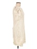 Chequer Ivory Cocktail Dress Size 6 - photo 4