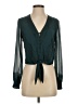 Guess Teal 3/4 Sleeve Blouse Size XS - photo 1