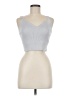 Love, Bonito Silver Sleeveless Top Size 8 - photo 1