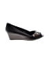 BCBGMAXAZRIA Black Brown Wedges Size 9 1/2 - photo 1