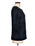 Tahari Blue 3/4 Sleeve Blouse Size M - photo 4