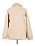 Express 100% Polyester Ivory Faux Fur Jacket Size L - photo 2