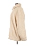 Express 100% Polyester Ivory Faux Fur Jacket Size L - photo 5
