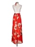 Unbranded Floral Orange Cocktail Dress Size S - photo 2
