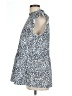 Kirundo Animal Print Blue Sleeveless Blouse Size L - photo 5