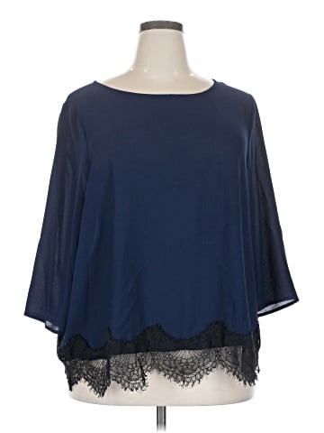 BB Dakota 3/4 Sleeve Blouse (view 1)