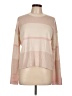 Splendid Color Block Pink Pullover Sweater Size L - photo 1