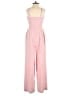BCBGMAXAZRIA Stripes Pink Jumpsuit Size 2 - photo 2