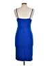 Zalalus Solid Blue Cocktail Dress Size L - photo 2