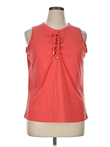 Daisy Fuentes Sleeveless T-Shirt (view 1)