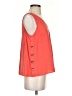 wonderly Orange Sleeveless Top Size S - photo 4