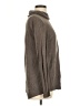 Joan Vass Brown Turtleneck Sweater Size L - photo 4