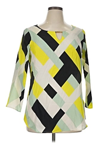 Kay Celine 3/4 Sleeve Blouse (view 1)