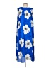 Black Label by Chico's 100% Polyester Blue Kimono Size XS (000) - photo 1