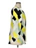 Kay Celine 100% Polyester Argyle Yellow Black 3/4 Sleeve Blouse Size XL - photo 4