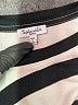 Splendid Stripes Silver Long Sleeve Top Size S - photo 7