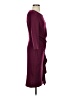 Miusol Solid Burgundy Cocktail Dress Size S - photo 4