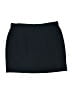 Athleta Solid Black Casual Skirt Size L - photo 2