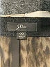 J.Crew 100% Polyester Animal Print Brown Casual Skirt Size 00 - photo 4