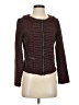 Peppercorn 100% Polyester Tweed Burgundy Jacket Size S - photo 1